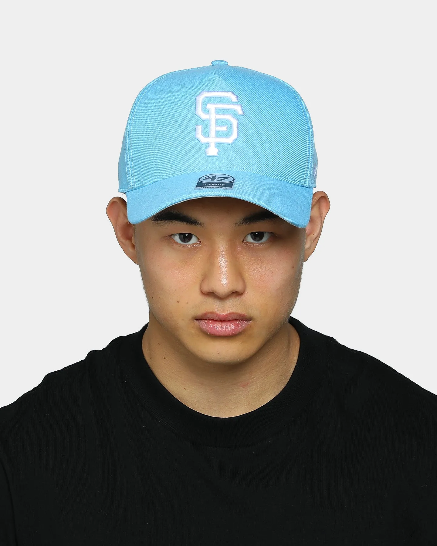 47 Brand Men's San Francisco Giants MVP DT Snapback Columbia Blue