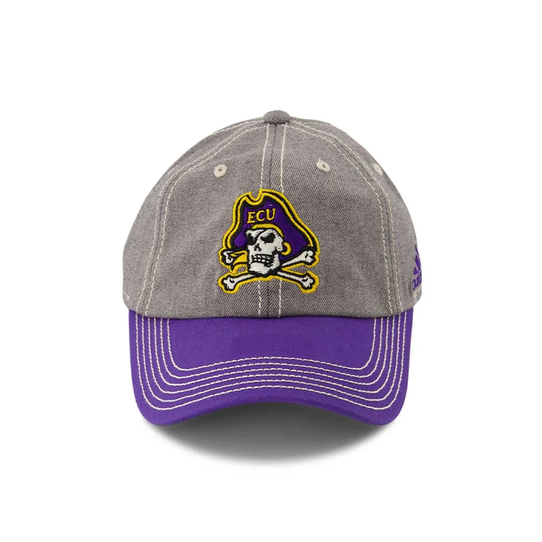 adidas - Kids' (Youth) East Carolina Pirates Adjustable Hat (R48BMJ38)