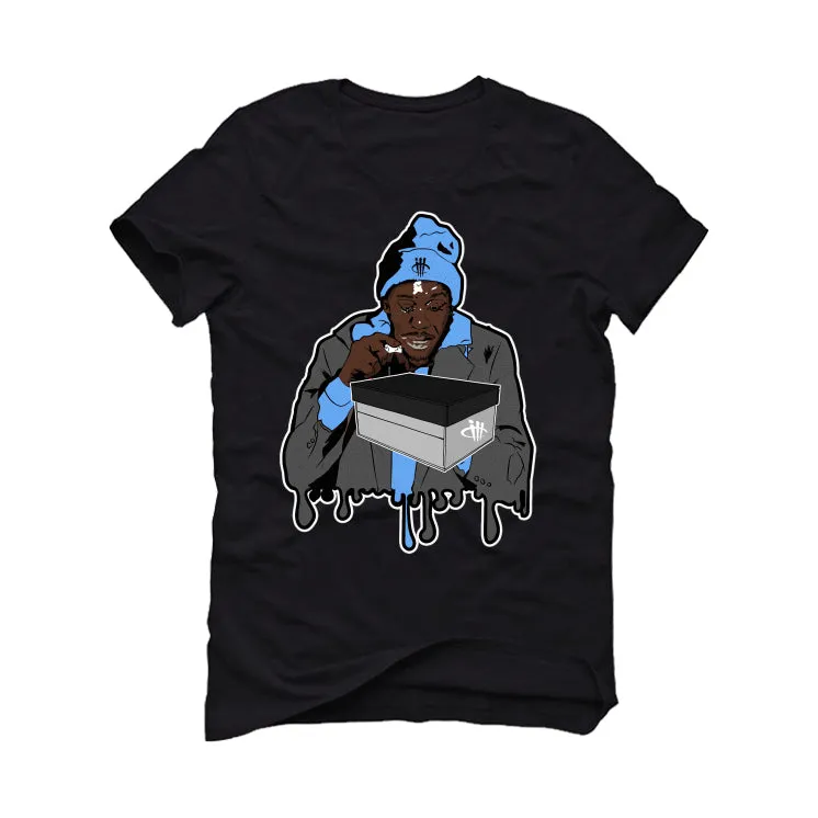 Air Jordan 1 "UNC Toe" | illcurrency Black T-Shirt (UNCENSORED)