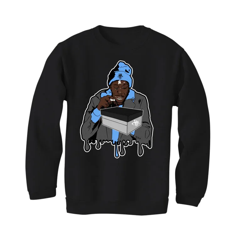 Air Jordan 1 "UNC Toe" | illcurrency Black T-Shirt (UNCENSORED)