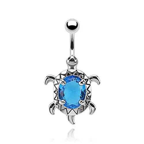 Amazon Sea Turtle Belly Ring