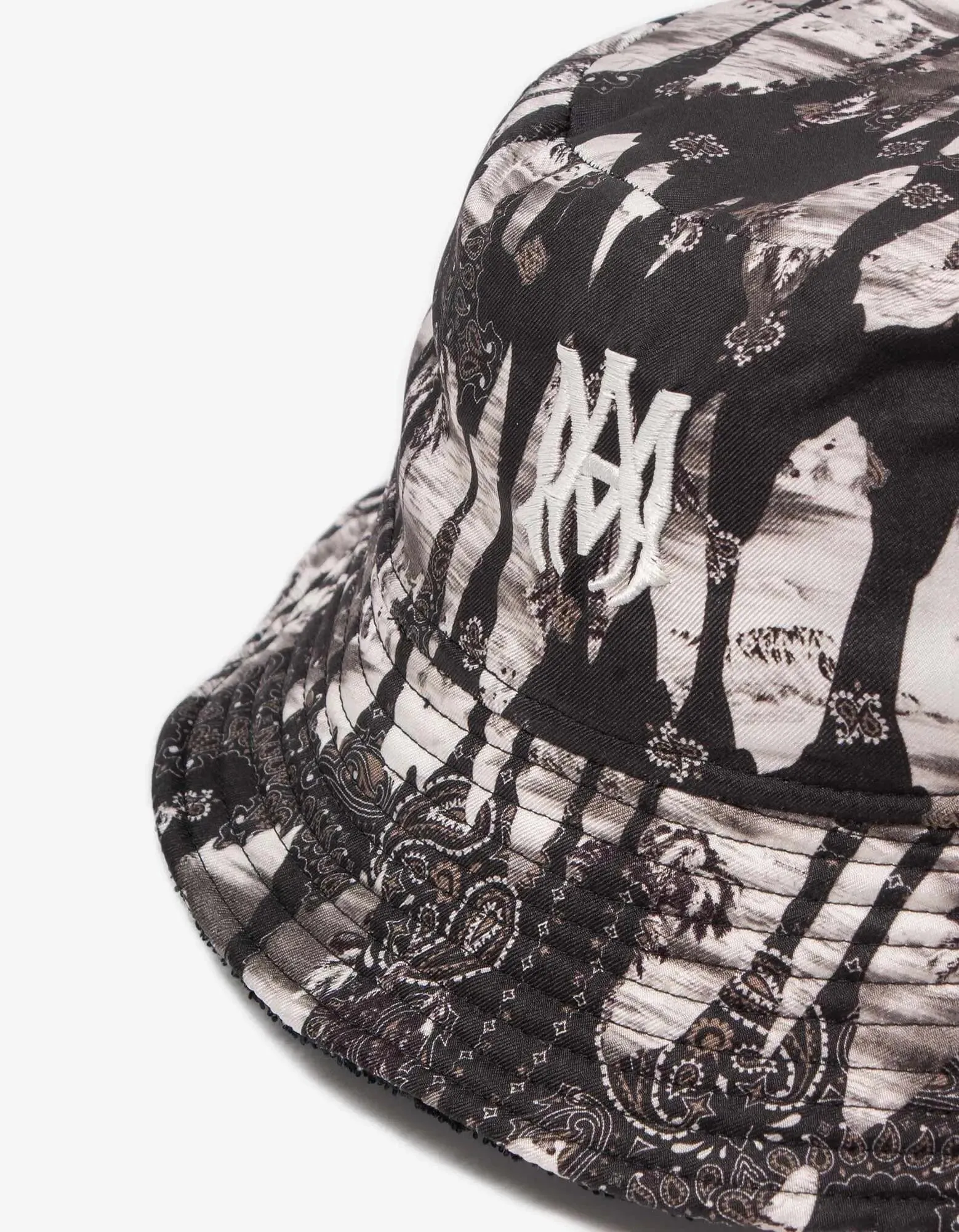 Amiri Bandana Reversible Bucket Hat