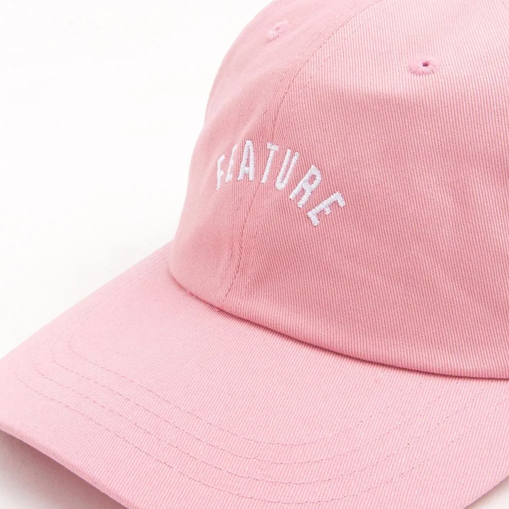 Arch Dad Hat - Pink/White