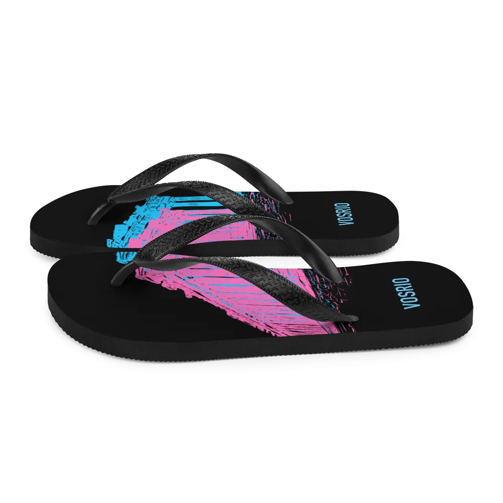 Athens Tourist 3D Flip-Flops