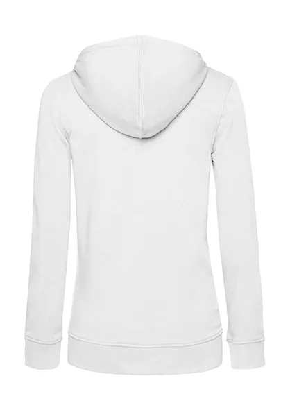 B&C - WW36B - Organic Zipped Hooded /women