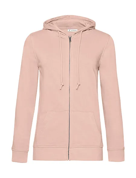 B&C - WW36B - Organic Zipped Hooded /women