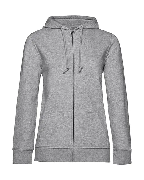 B&C - WW36B - Organic Zipped Hooded /women