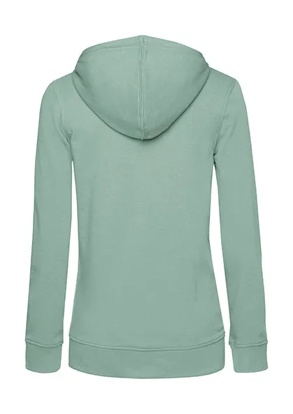 B&C - WW36B - Organic Zipped Hooded /women