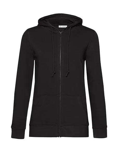 B&C - WW36B - Organic Zipped Hooded /women