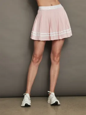 Baseline Tennis Skirt - Dusty Pink