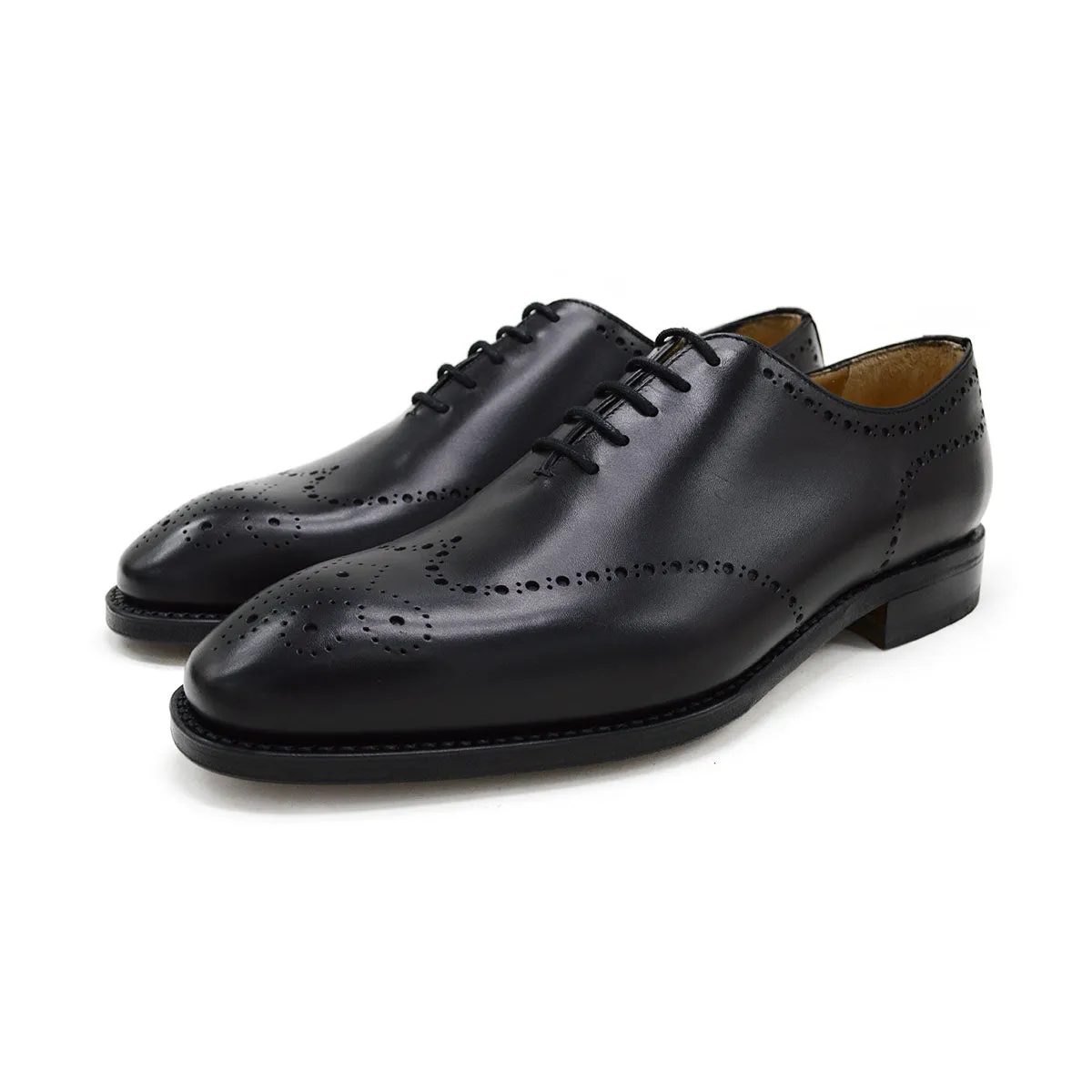 Berwick 1707 Brogue Wholecut (5556) - Black