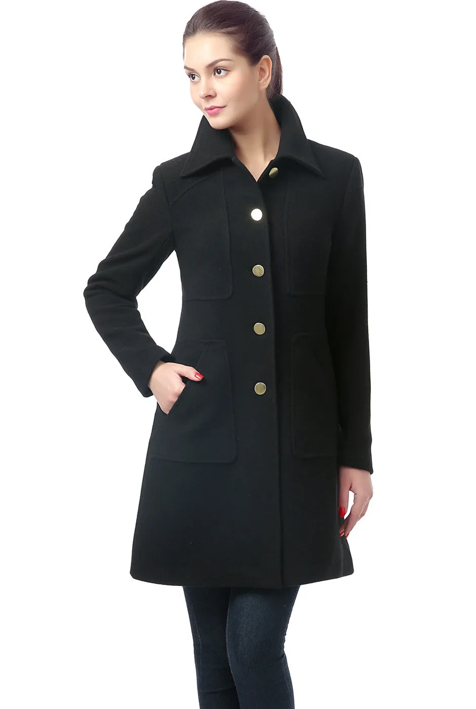 BGSD Women Elizabeth Wool Walking Coat