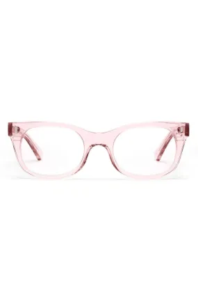 BIXBY- POLISHED CLEAR PINK