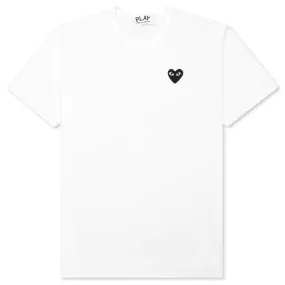 Black Emblem T-Shirt - White