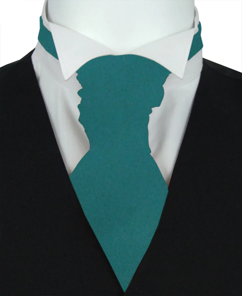 Blue Teal Boys Wedding Cravat