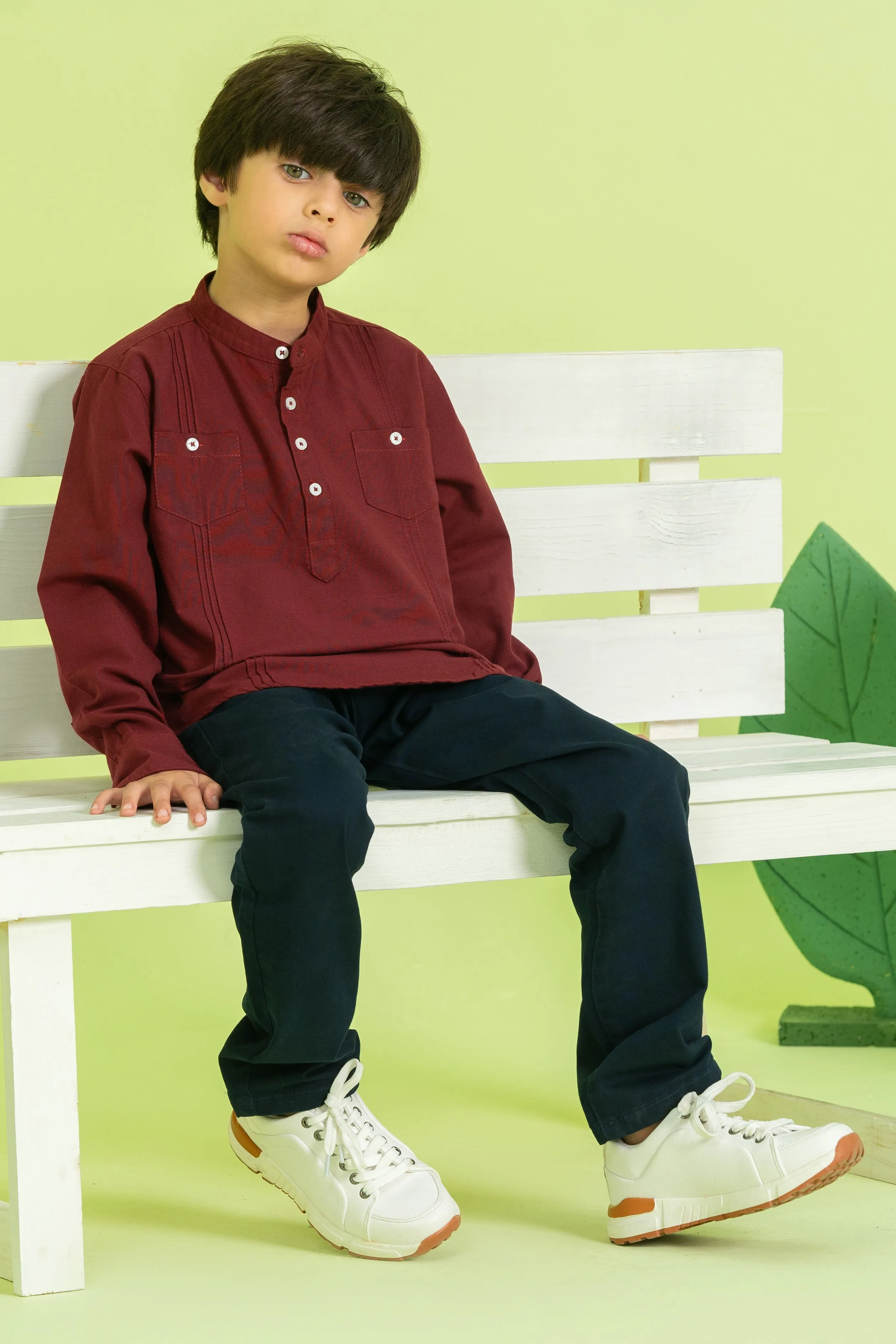 Boys NIDAL Cotton Casual Shirt