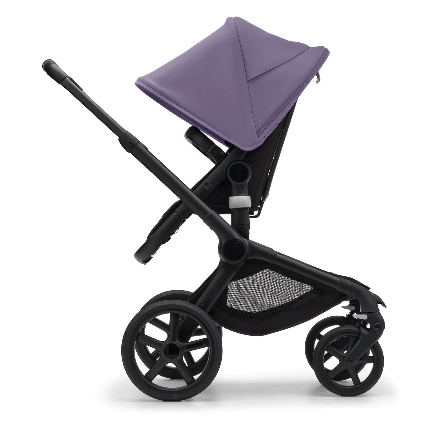 Bugaboo Fox 5, Cloud T Ultimate Travel System - Black/Midnight Black/Astro Purple