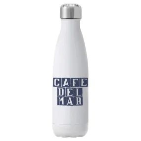 Café del Mar Blue Tile Logo Insulated Stainless Steel Water Bottle