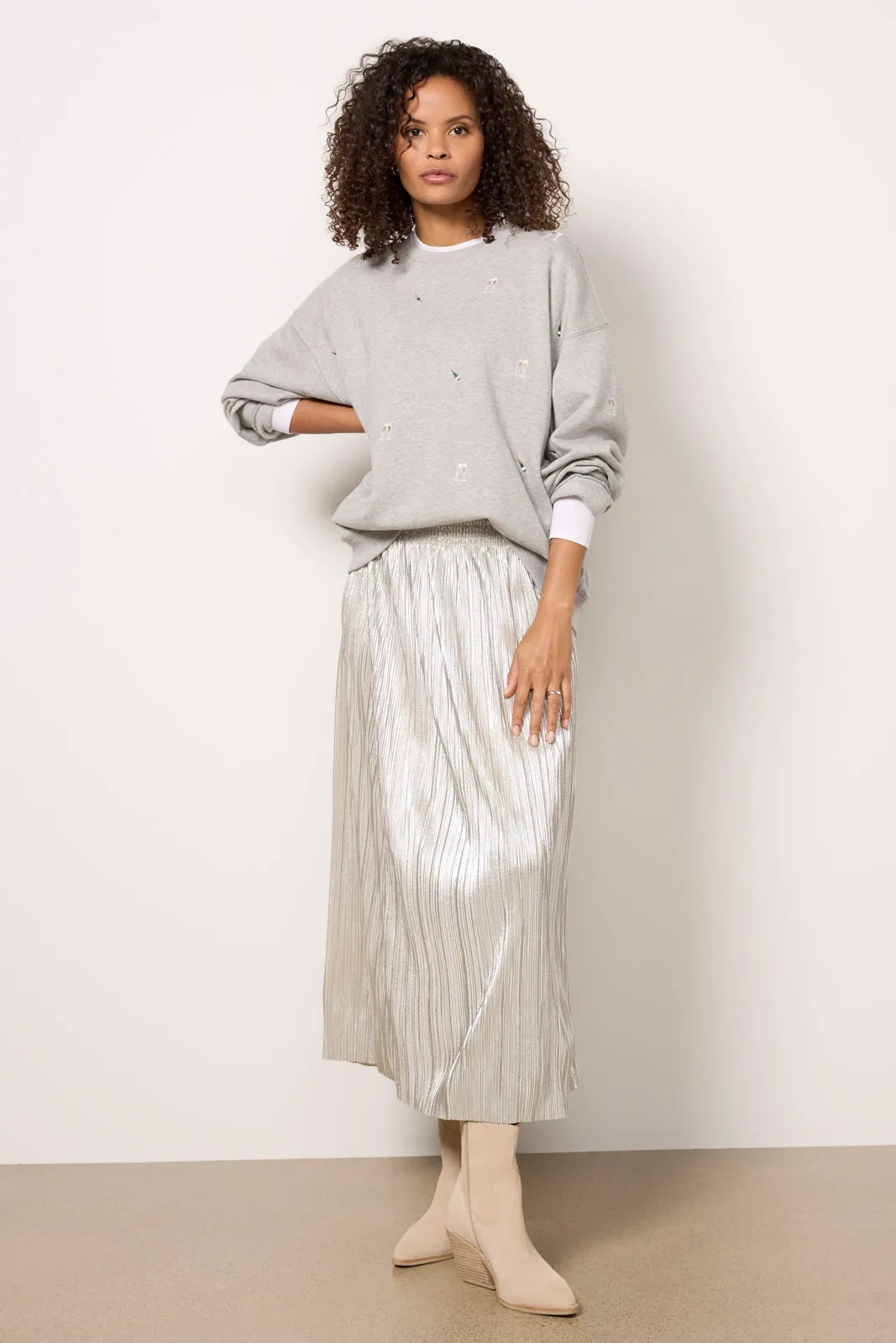 Cait Pleated Skirt