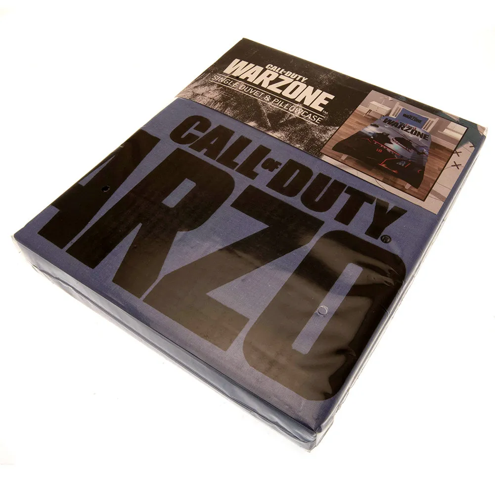 Call Of Duty Warzone Single Duvet Set