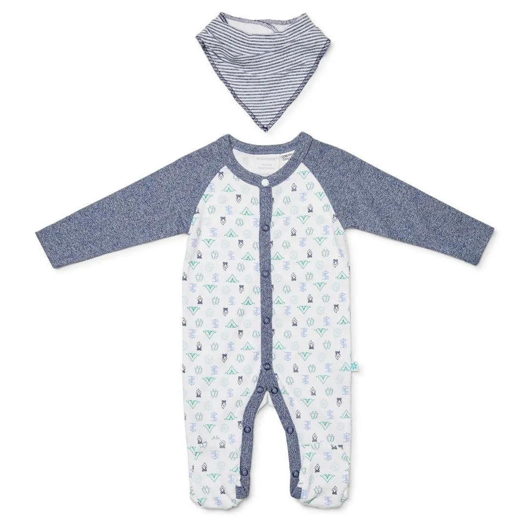 Camp Ground Studsuit & Bib Set