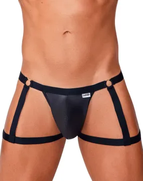 Candyman 99749 Garter Jockstrap Black