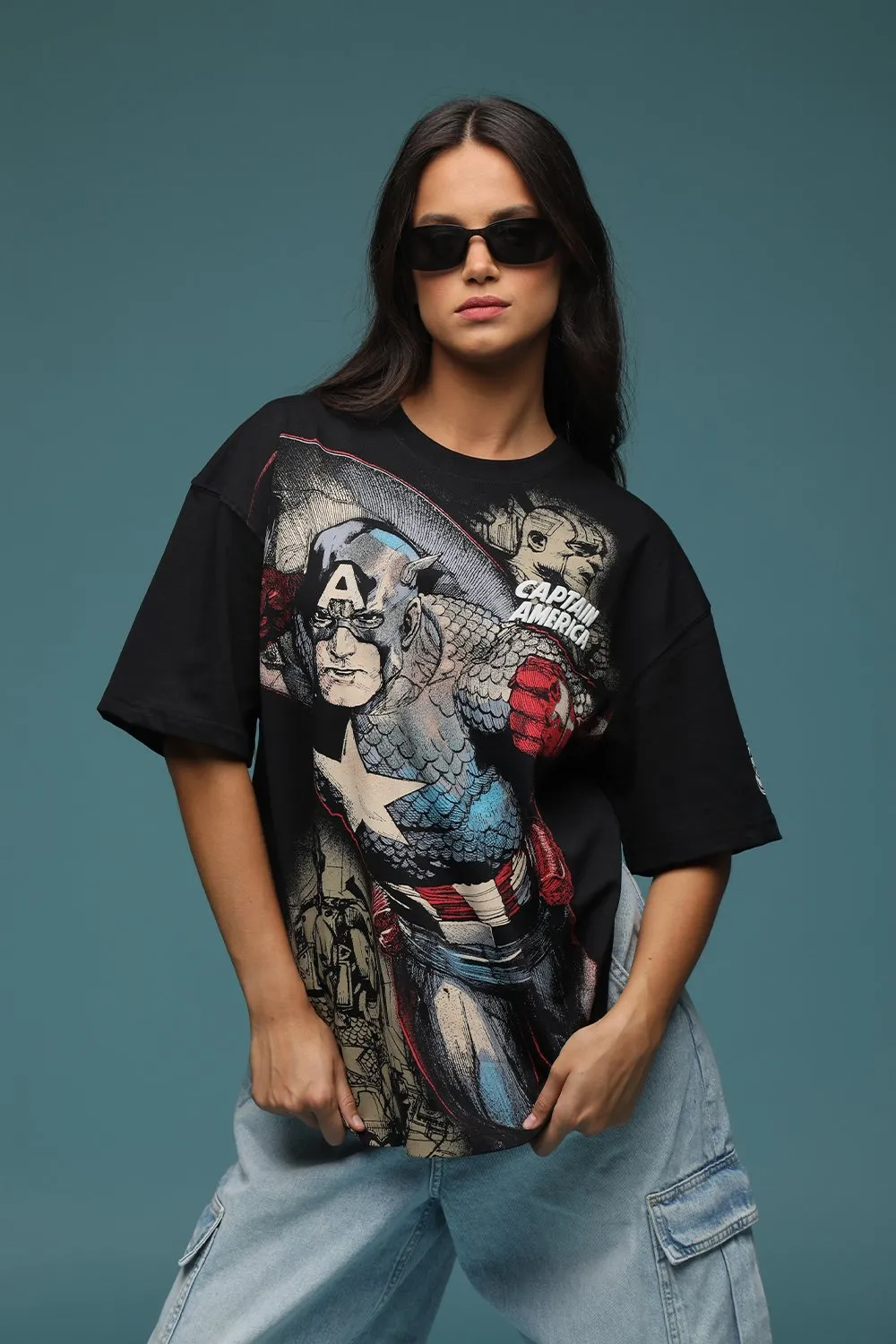 Captain America Oversized T-shirt