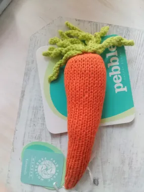 Carrot Crochet Rattle ll Handmade   Fair Trade