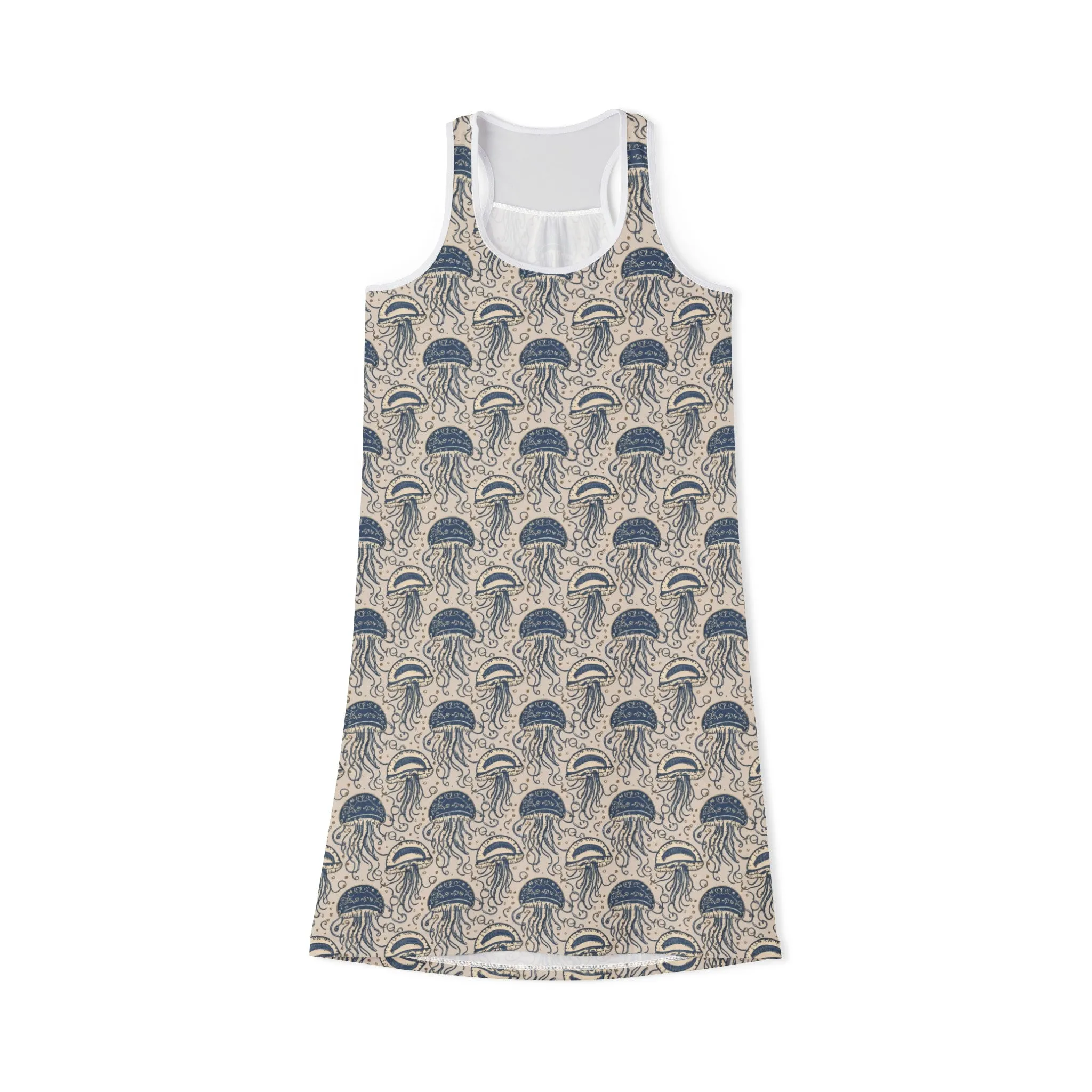 Chambre Jellyfish - Women's Racerback Dress (AOP)