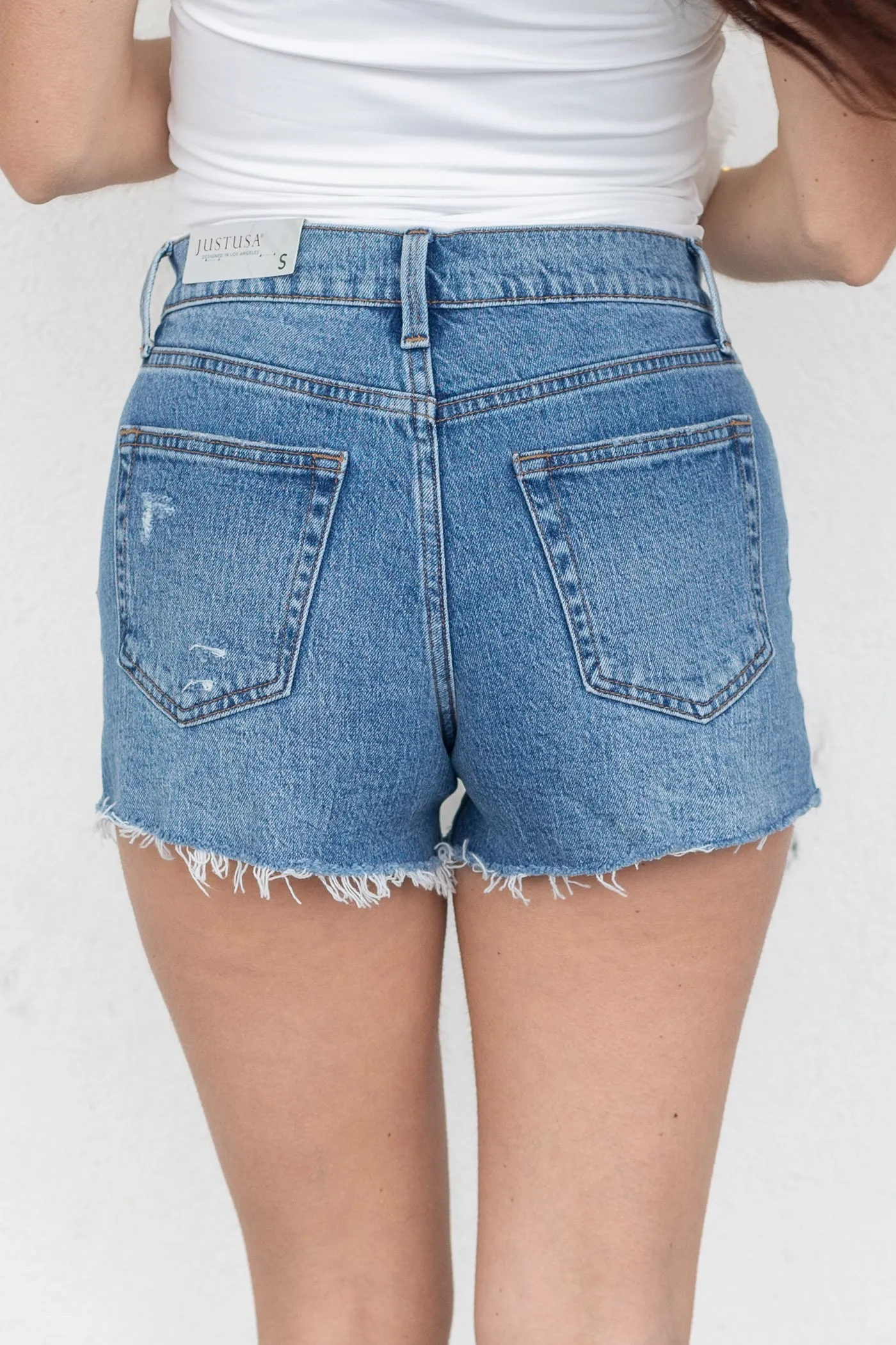 CHANCE DENIM SHORTS