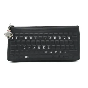 Chanel Rare 2017 Iconic Novelty Keyboard Clutch Bag