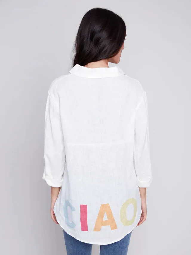 CIAO LINEN SHIRT