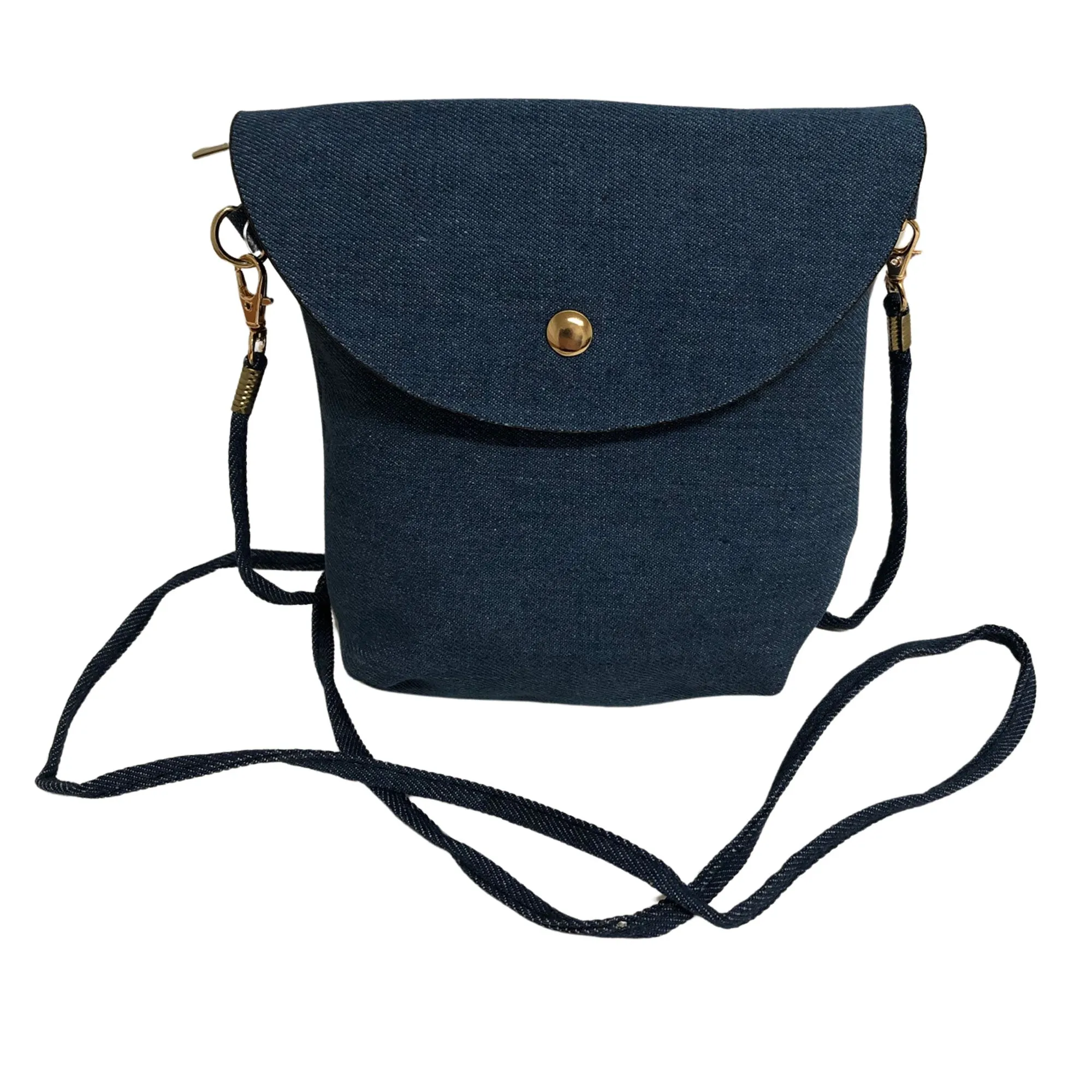 CLEARANCE CROSSBODY IN DENIM (CASE OF 48 - $1.50 / PIECE)  Wholesale Crossbody in Jeans Material SKU: M83703-JEANS-48