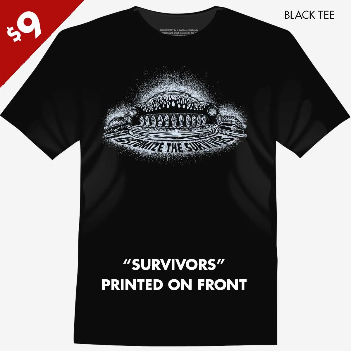 Clearance Men's Tee "Survivors" SIZE S