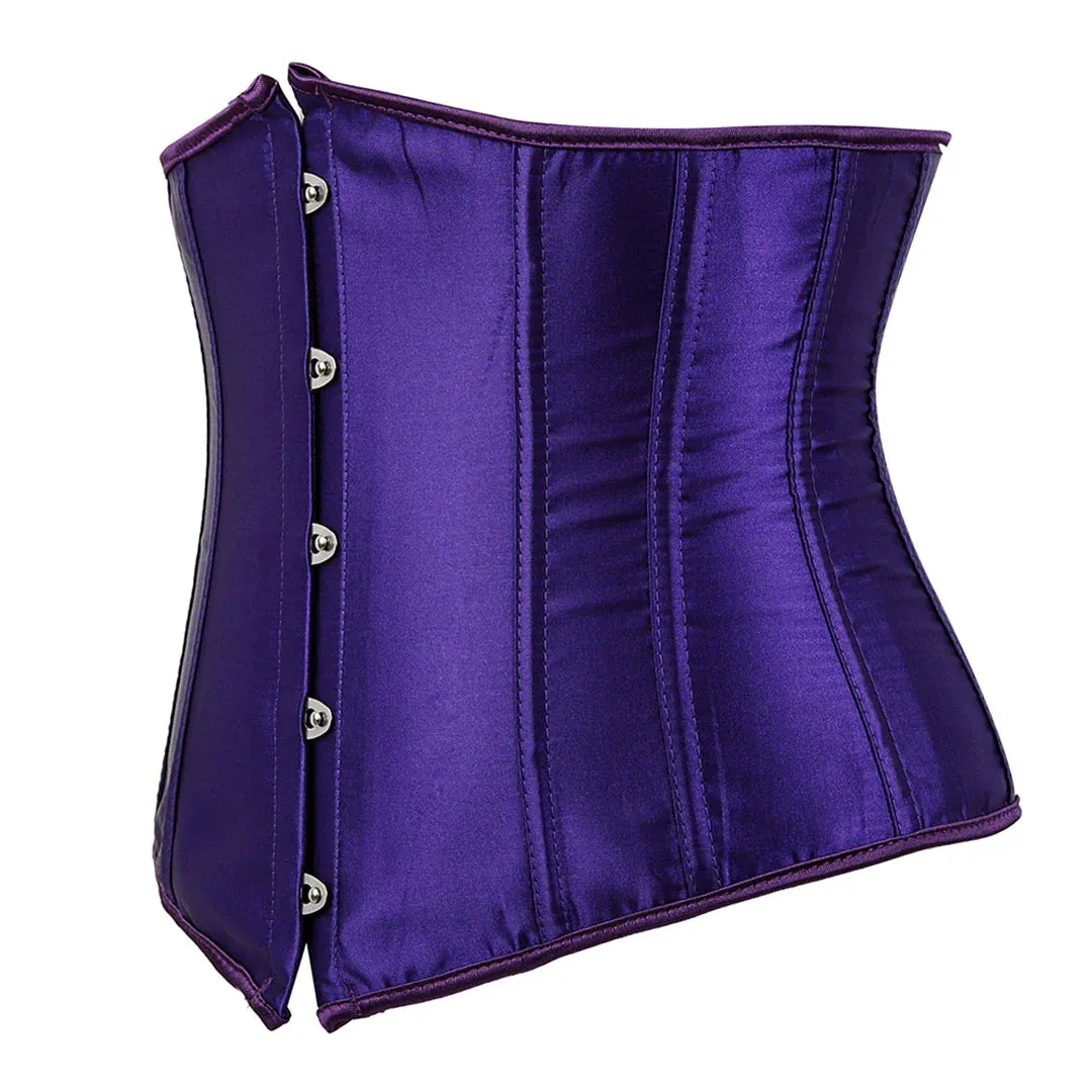 Corset Drag Satin (Deep Purple)