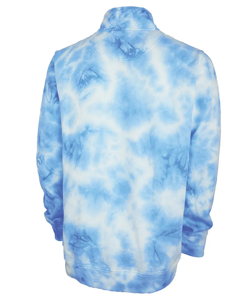 CROSSWIND QUARTER ZIP SWEATSHIRT (TIE-DYE)