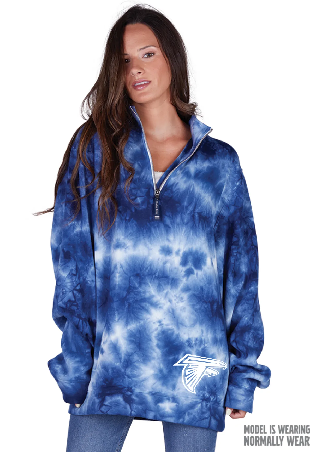 CROSSWIND QUARTER ZIP SWEATSHIRT (TIE-DYE)