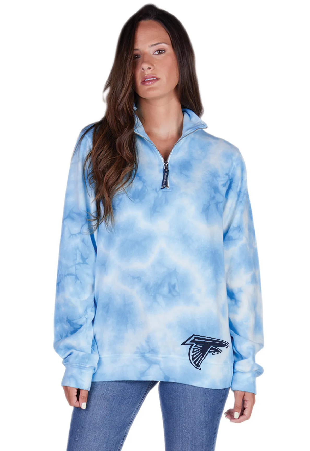 CROSSWIND QUARTER ZIP SWEATSHIRT (TIE-DYE)