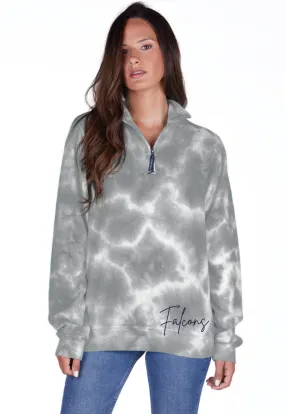 CROSSWIND QUARTER ZIP SWEATSHIRT (TIE-DYE)