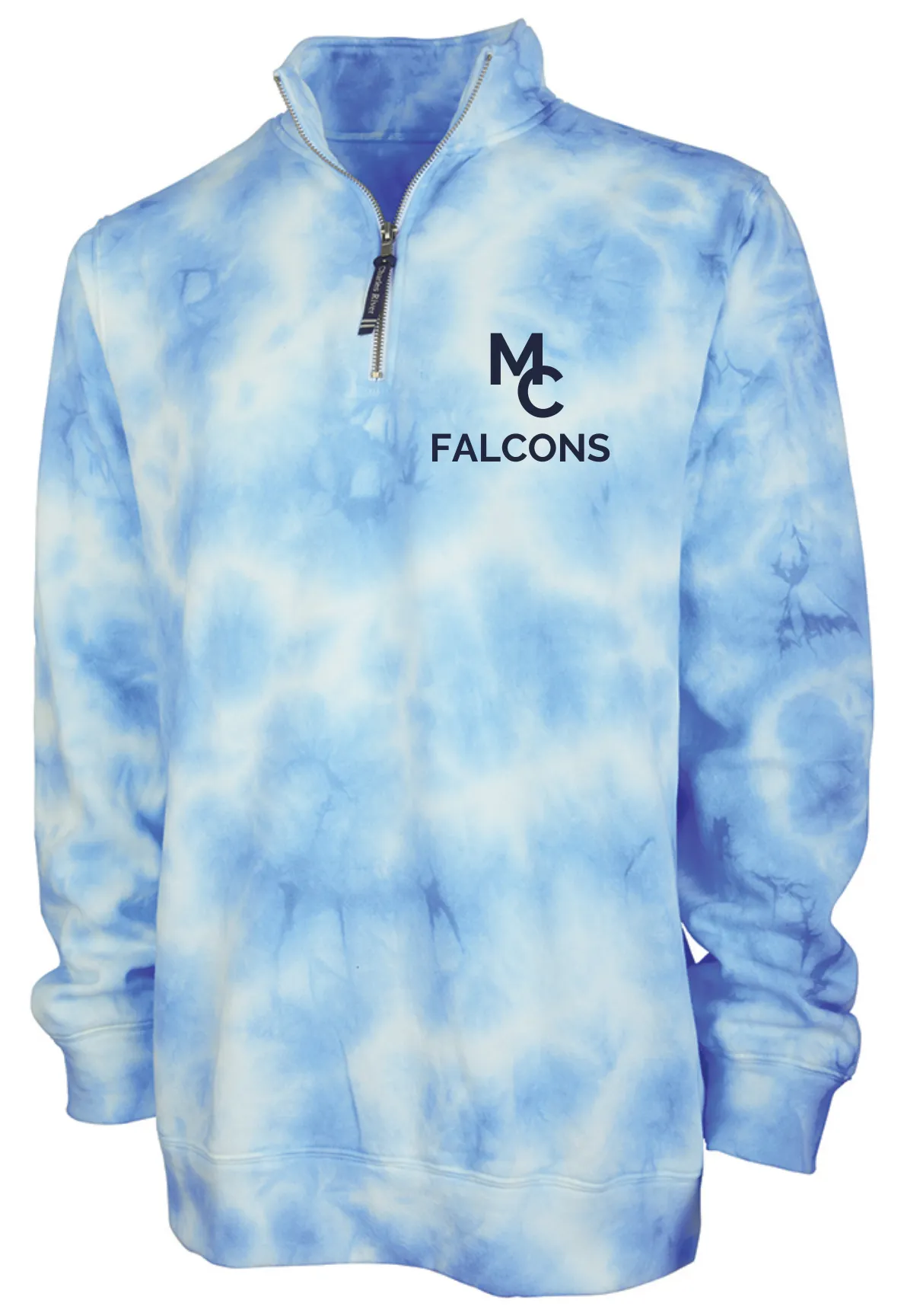 CROSSWIND QUARTER ZIP SWEATSHIRT (TIE-DYE)