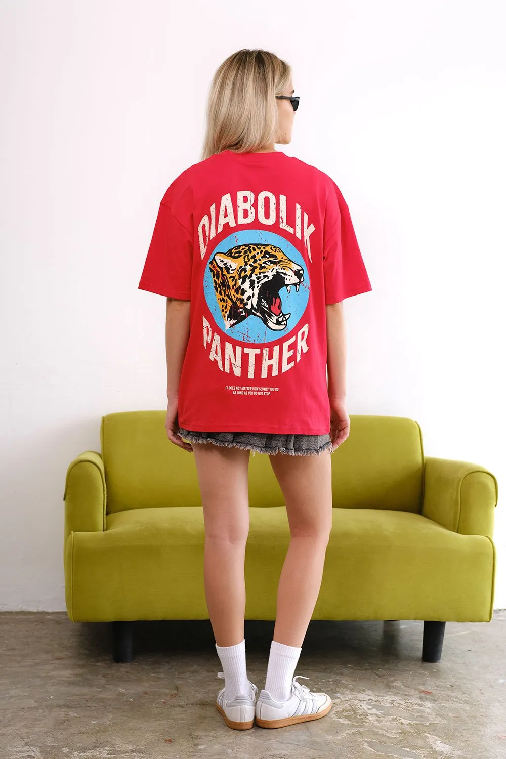 Diabolik Panther Oversized T-shirt