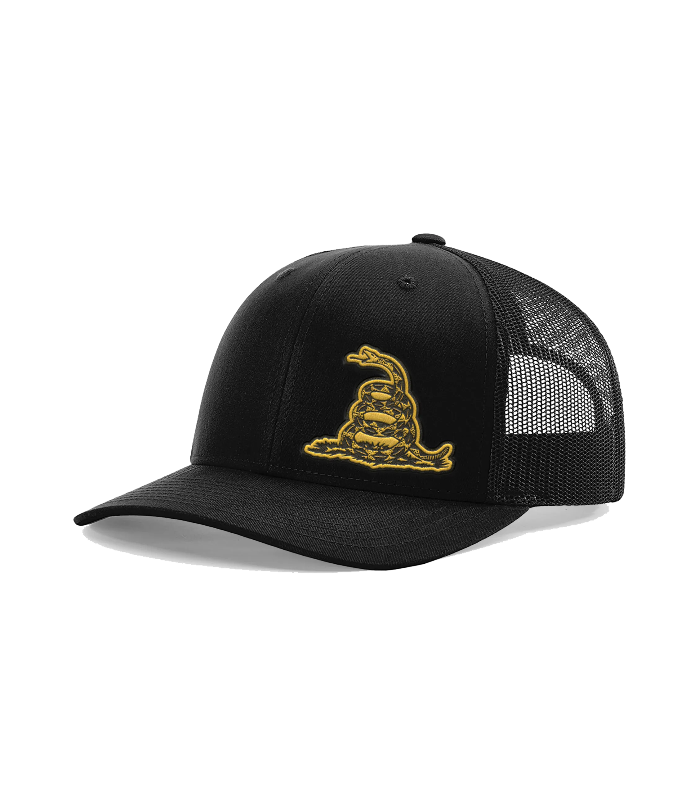 Don't Tread On Me Premium Leather Patch Hat