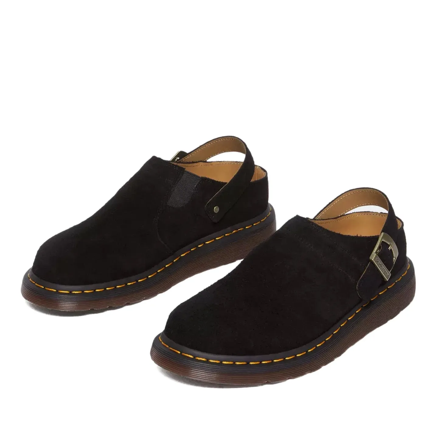 Dr. Martens Isham 'Black Suede'