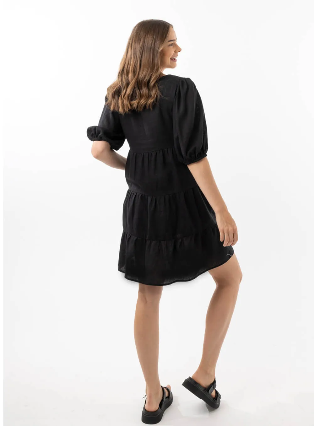 Eleanor Dress-Black