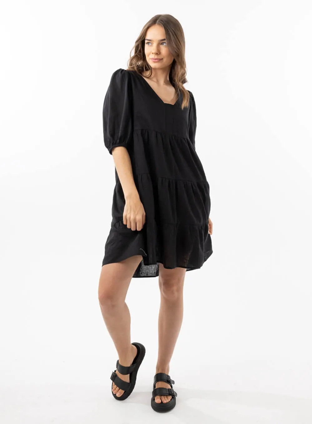 Eleanor Dress-Black