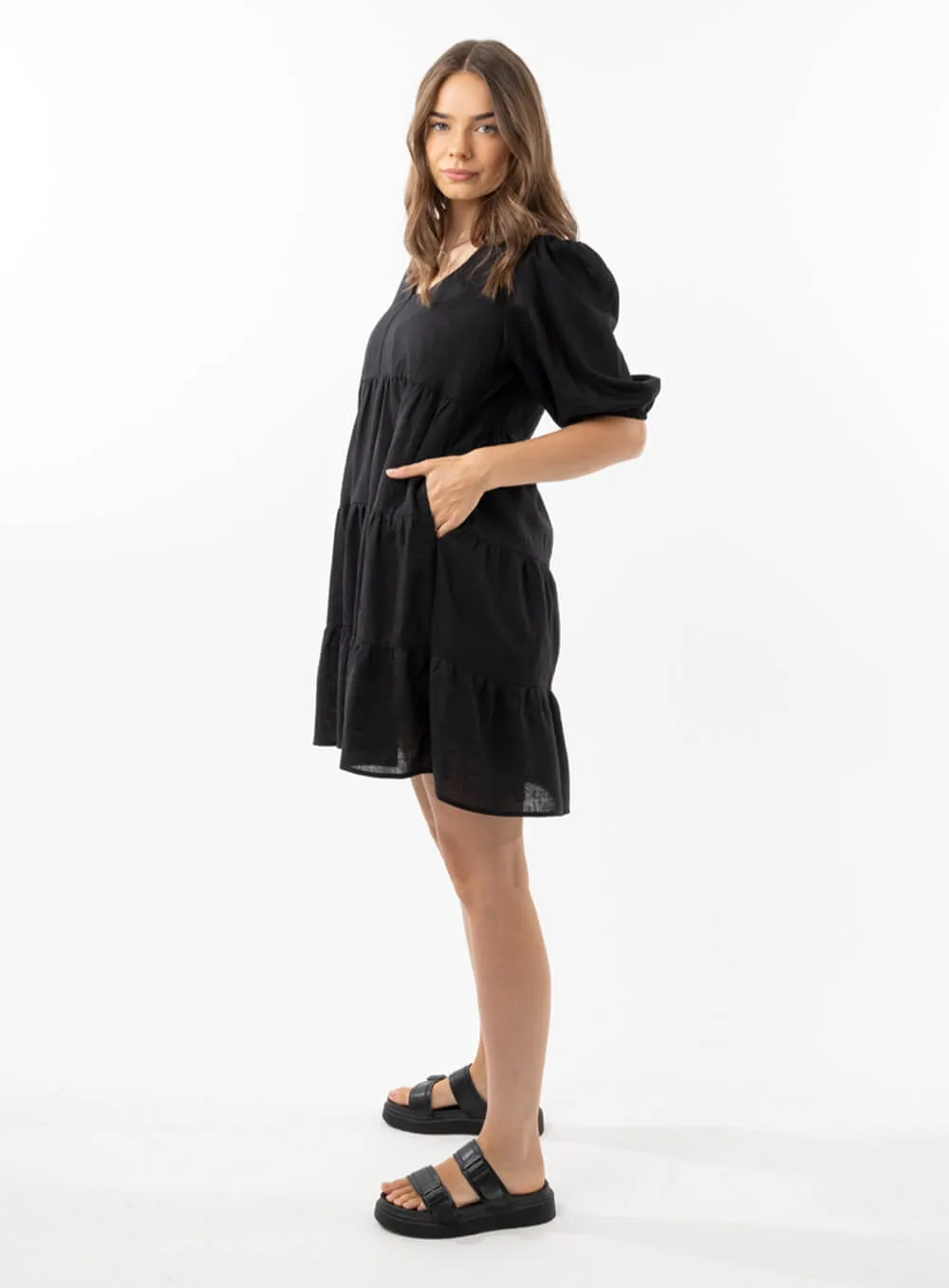 Eleanor Dress-Black