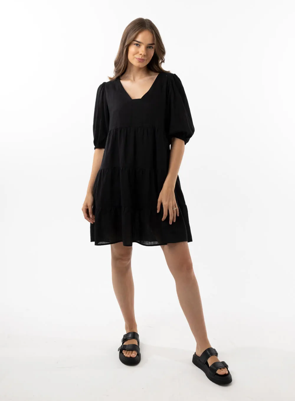 Eleanor Dress-Black