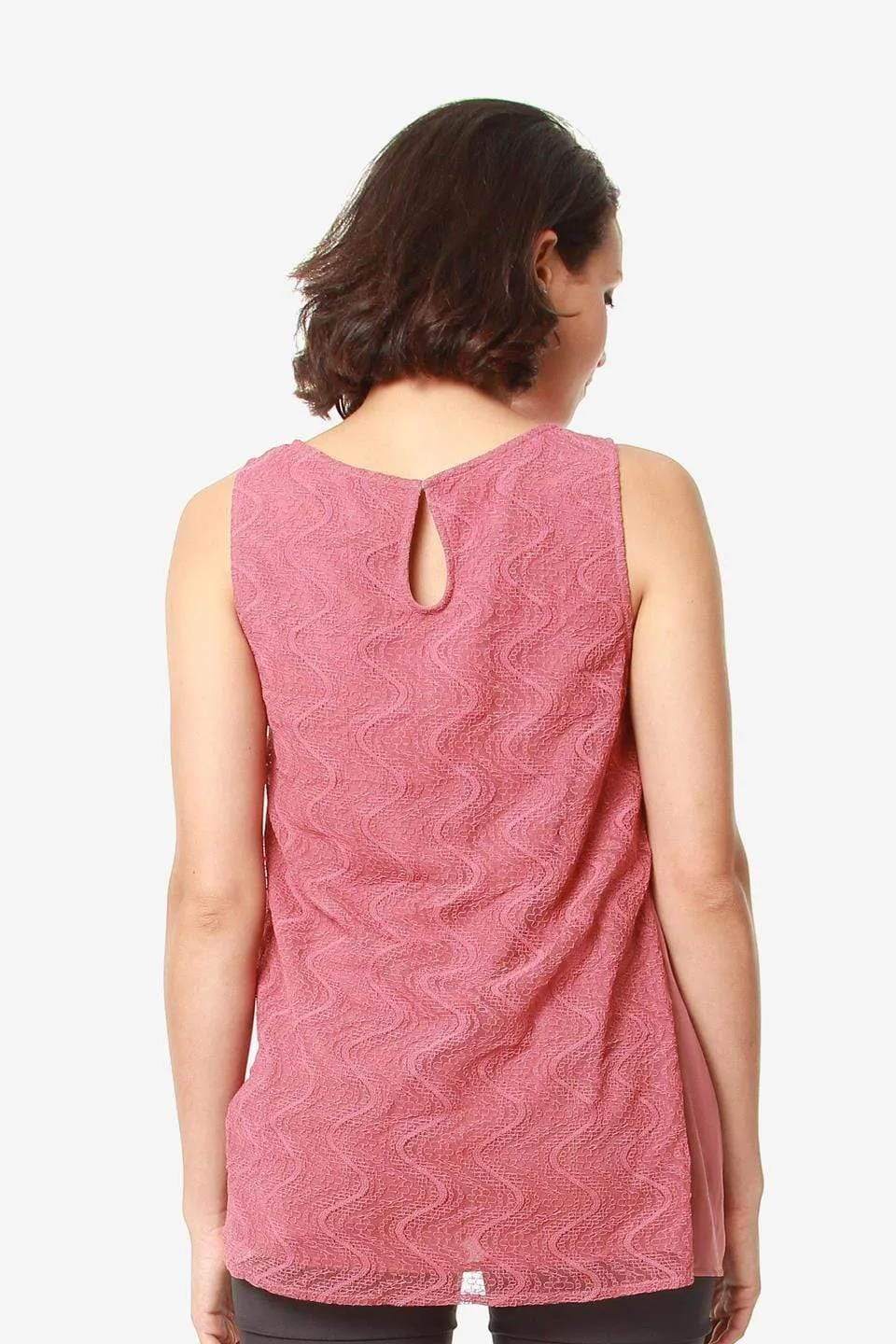 Elsie Nursing Top Dusty Pink