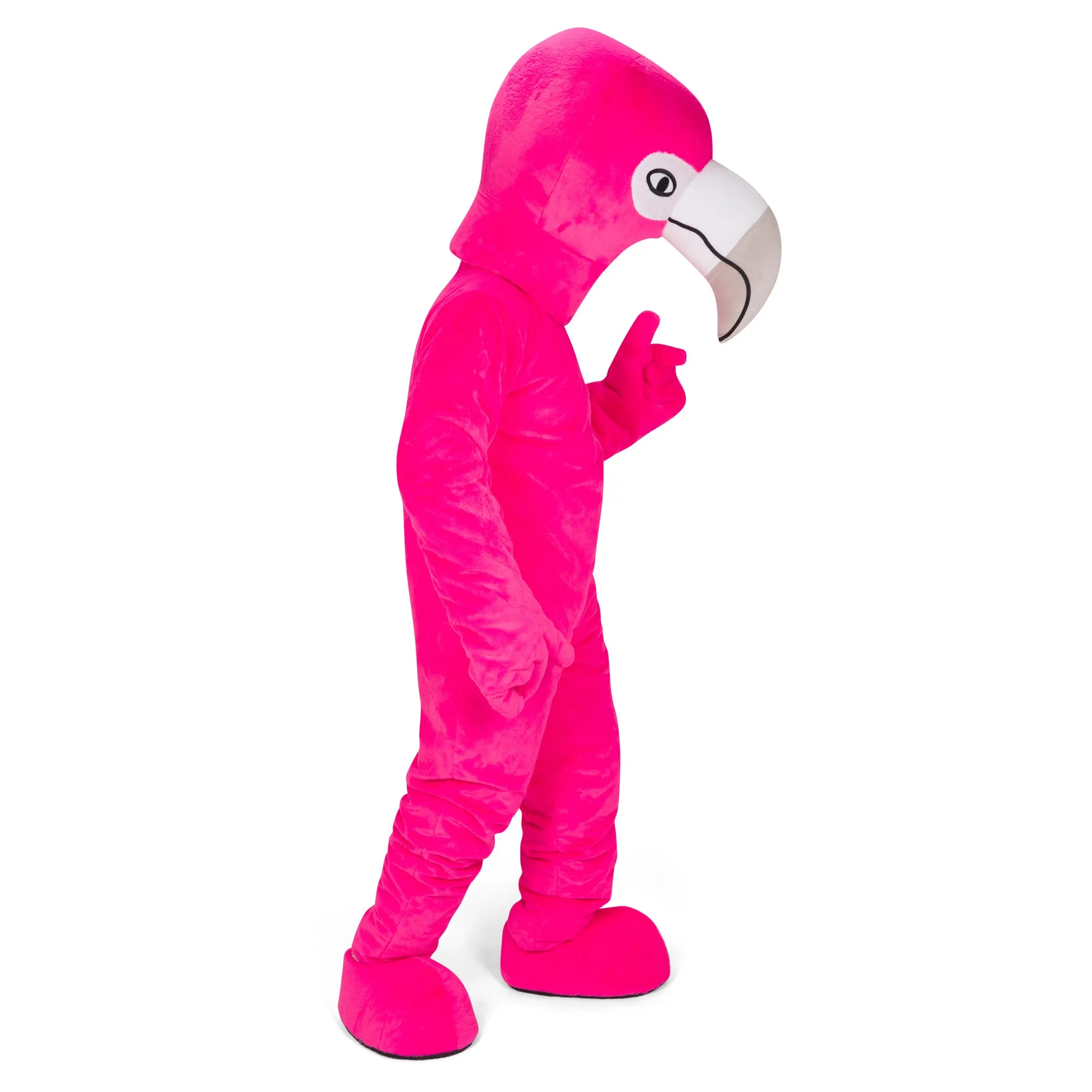 Flamingo Fur Mascot (Pink)