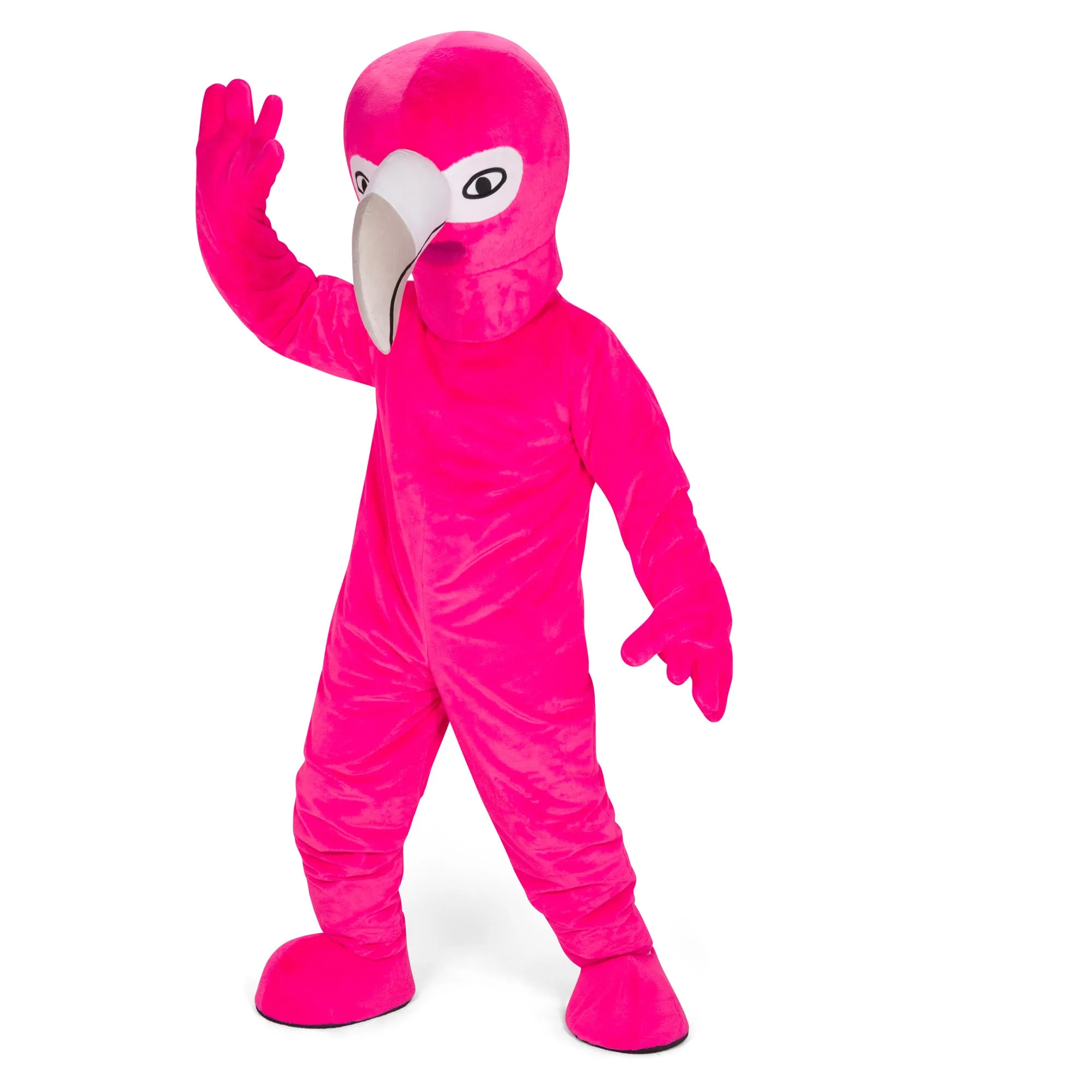 Flamingo Fur Mascot (Pink)